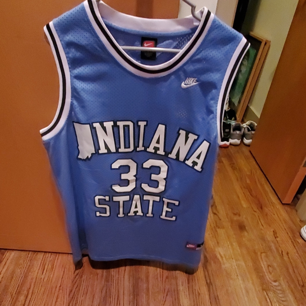Vintage Indiana State Larry Bird Jersey